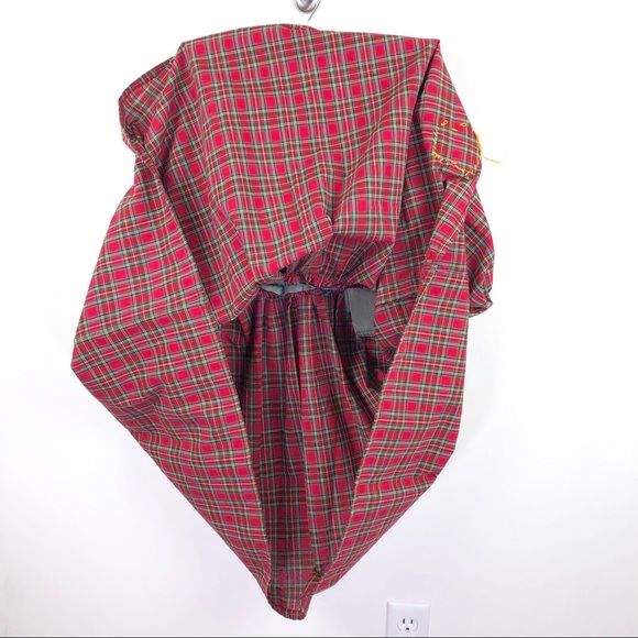 Camo Plaid Midi Skirt 27 Color Block Air Force - Picture 4 of 5